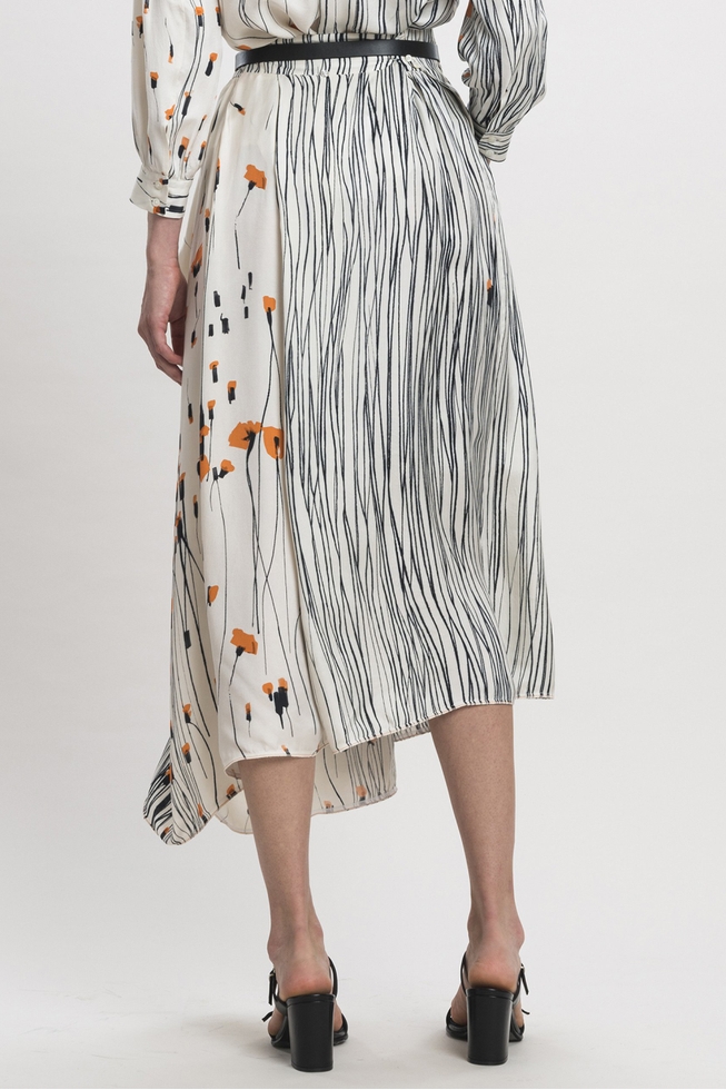 Юбка миди с принтом 4