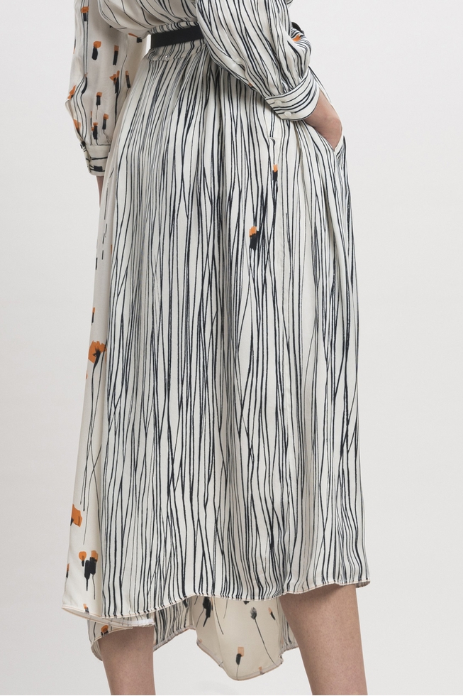 Юбка миди с принтом 3