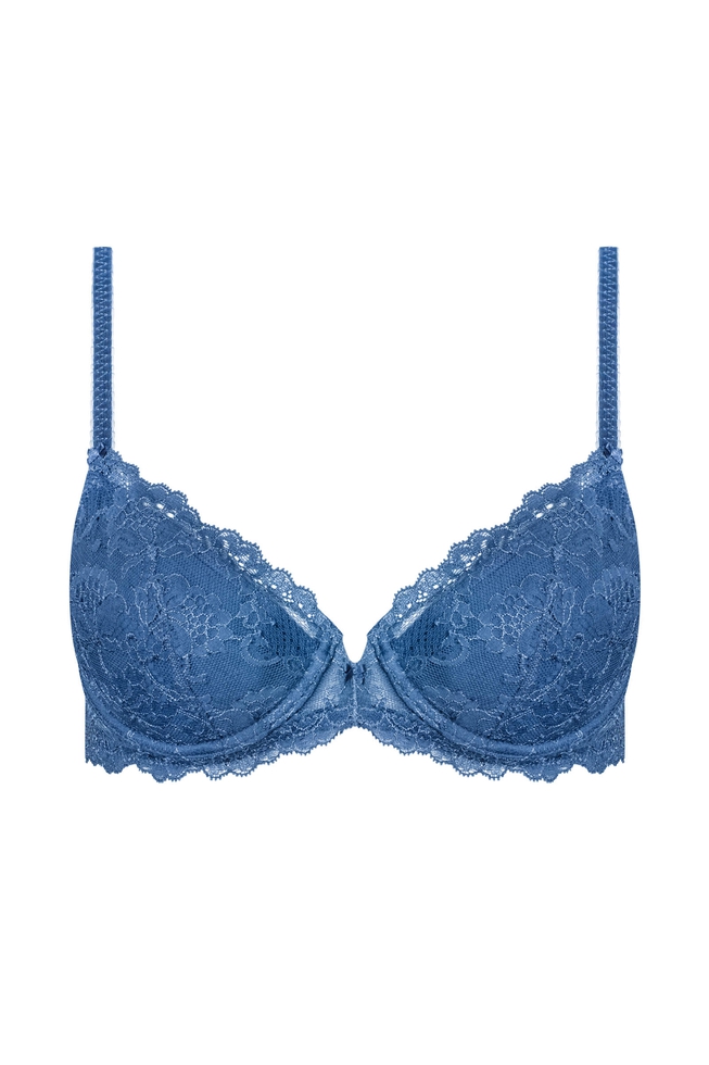  Кружевной бюстгальтер с плотной чашкой  6