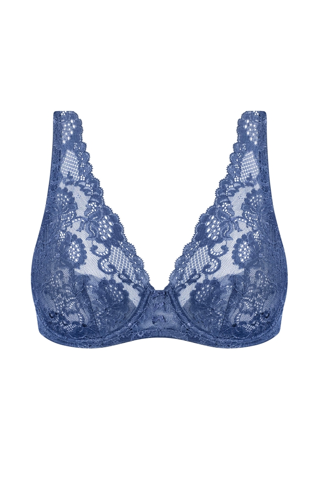  Кружевной бюстгальтер с мягкой чашкой  6