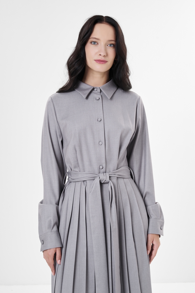 Платье с длинным рукавом 3