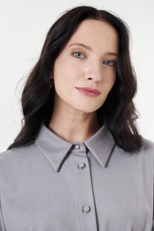 Платье с длинным рукавом 4