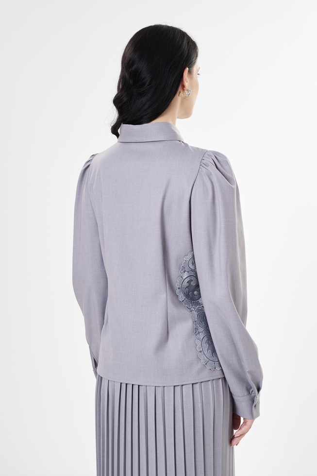 Блузка с длинным рукавом 2