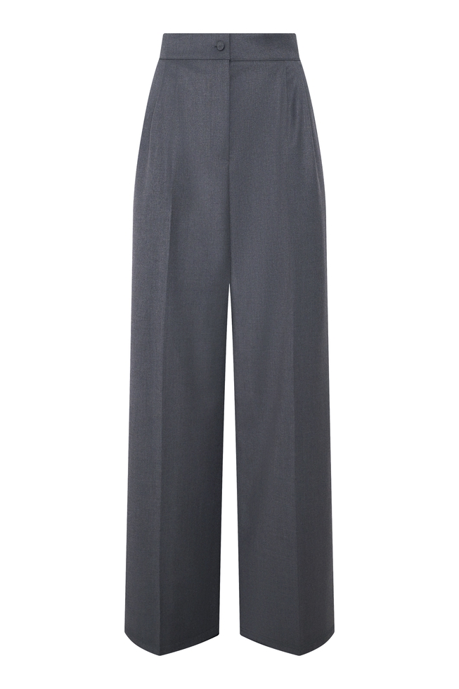 Женские широкие брюки 5