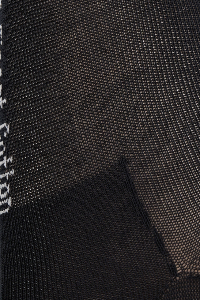 Носки женские чёрные Finest Cotton 7