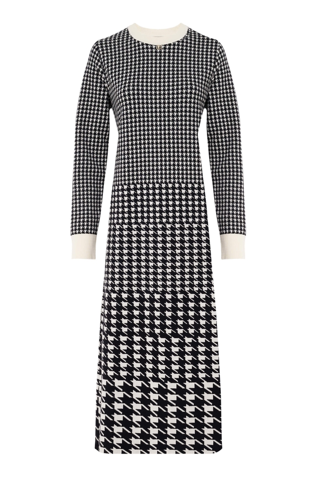 Платье миди с длинными рукавамии 6