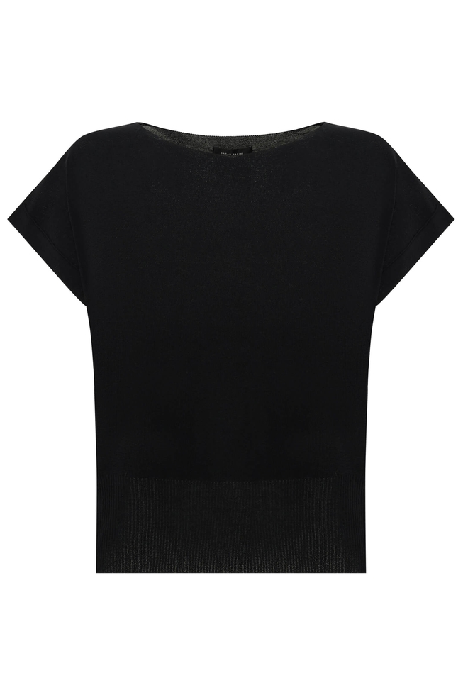 Женский чёрный джемпер 6