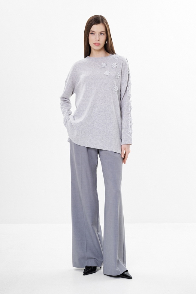 Женский джемпер с шерстью  3