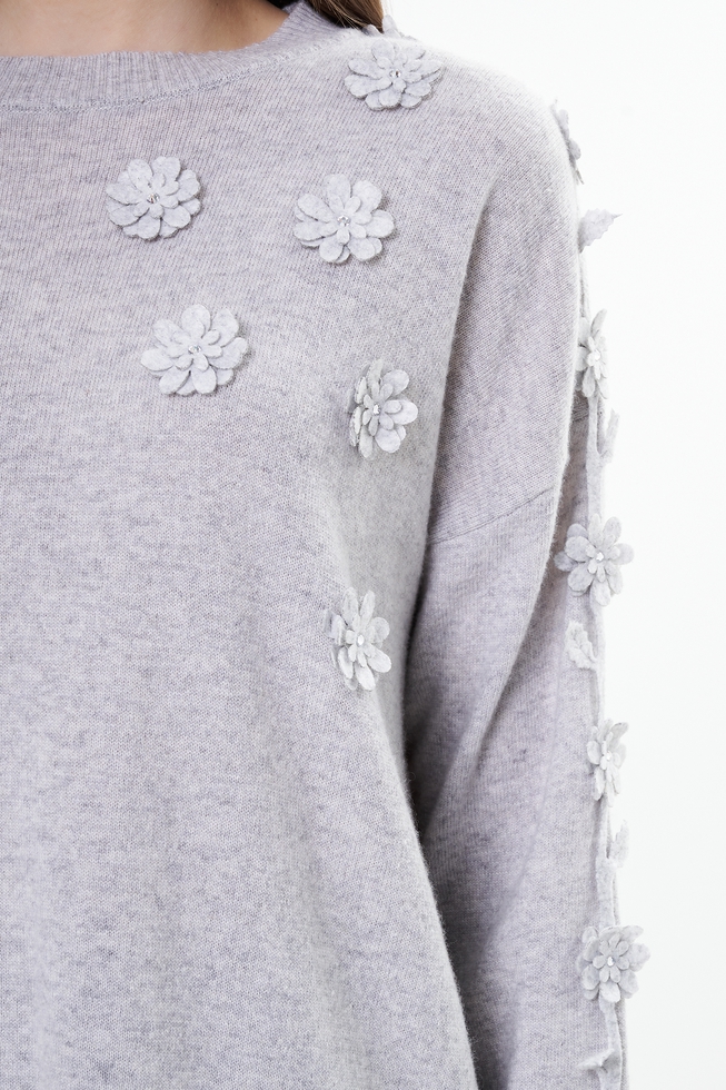 Женский джемпер с шерстью  4