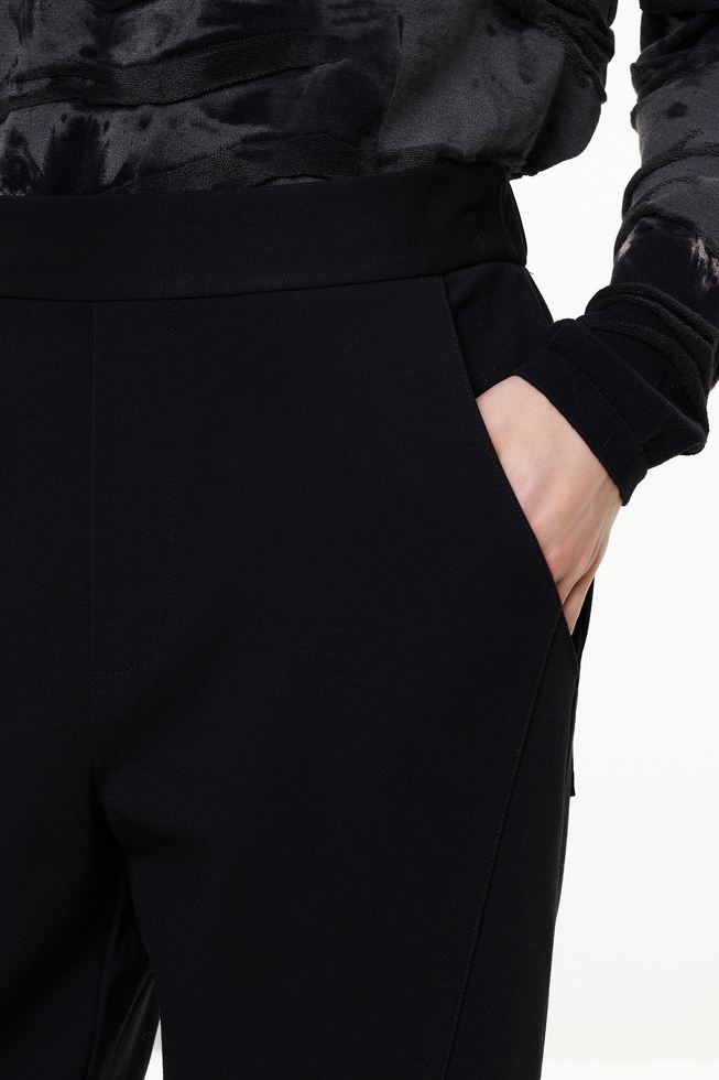 Женские чёрные брюки 4
