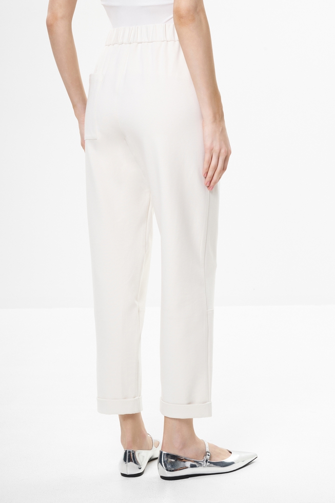Женские белые брюки 2