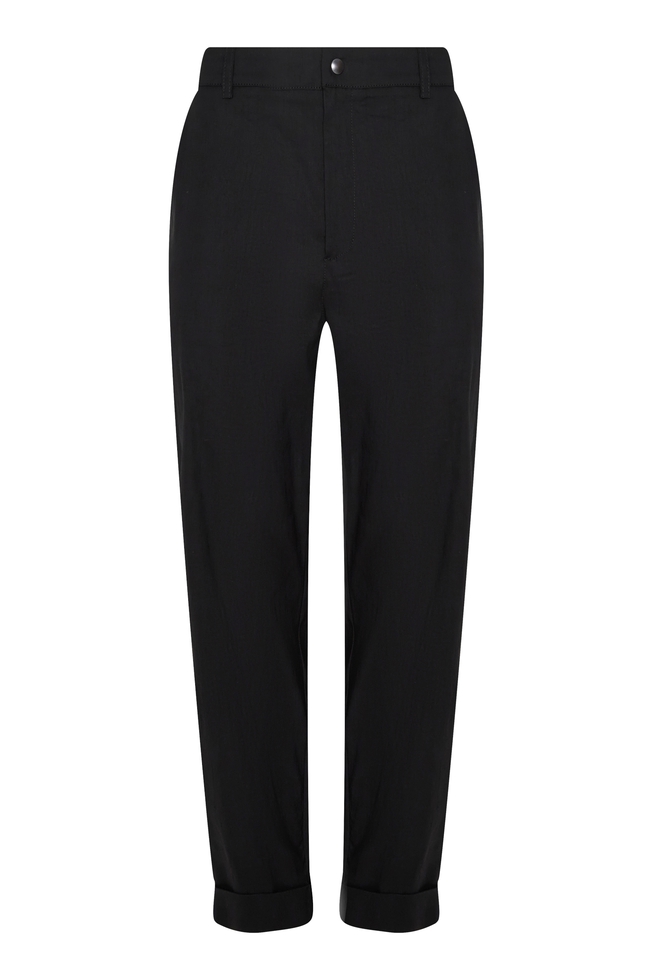 Женские чёрные брюки 5