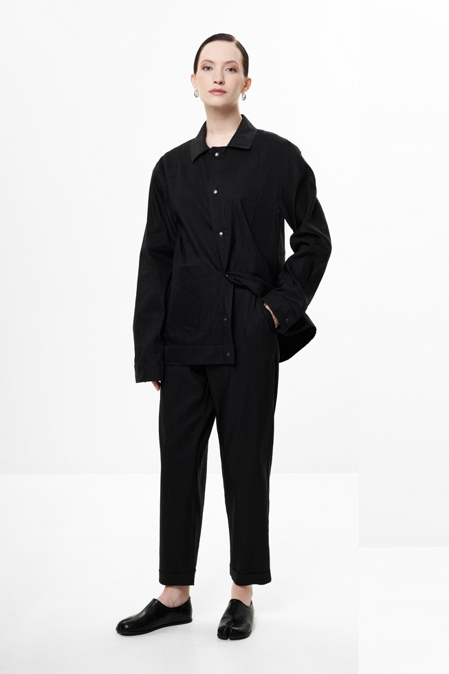 Женские чёрные брюки 3