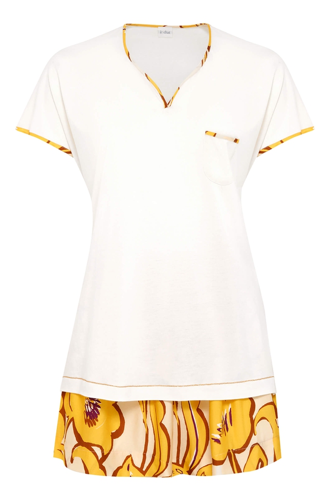 Женская пижама с шортами 8