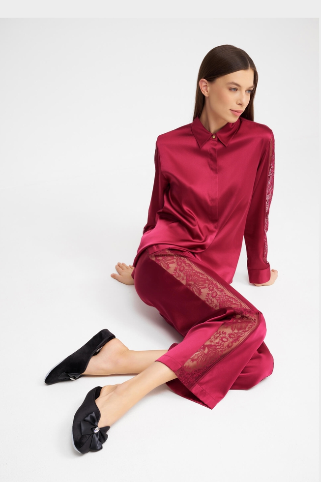 Женские чёрные тапочки 7