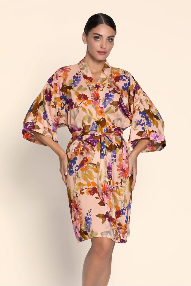 Женский халат миди 1