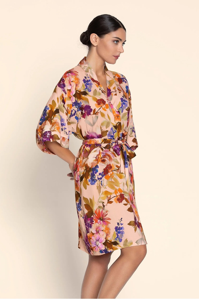 Женский халат миди 3