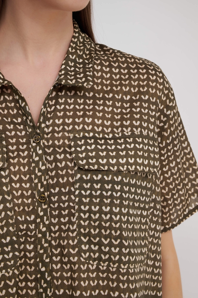 Женское пляжное хлопковое платье миди 3