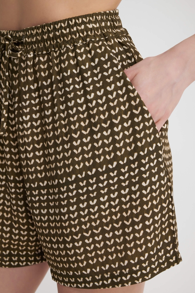  Женские пляжные короткие шорты  3