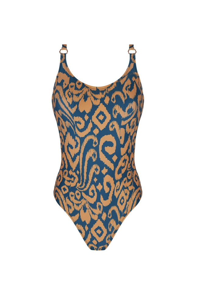  Слитный купальник с мягкими чашками  1