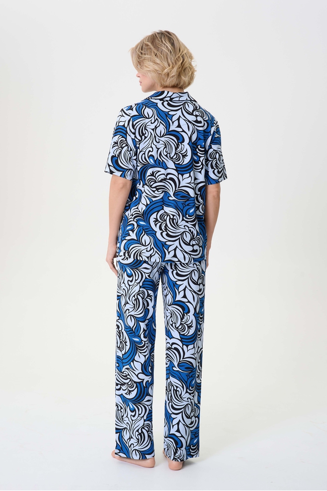  Женский домашний топ-блузка  5