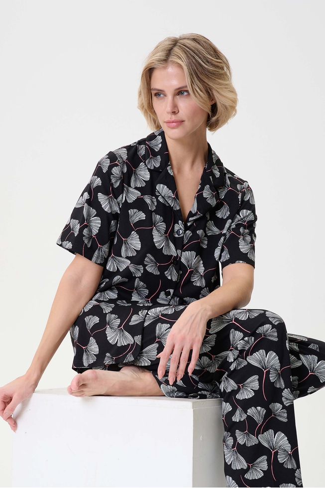  Женский домашний топ-блузка  5