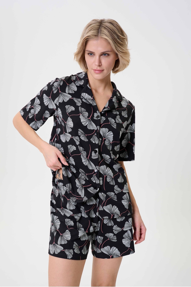  Женский домашний топ-блузка  1