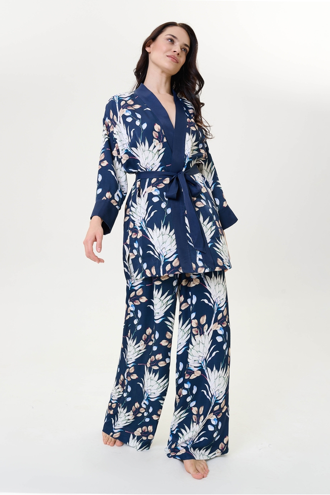 Женские домашние брюки 4