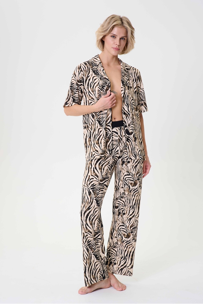  Женские домашние брюки  3