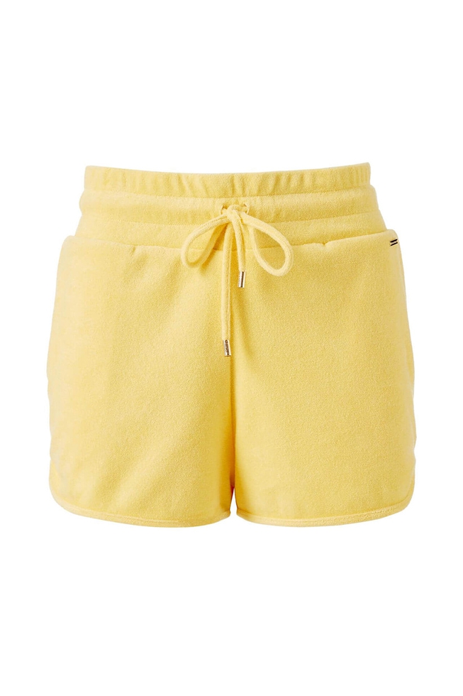 Пляжные женские желтые шорты 1