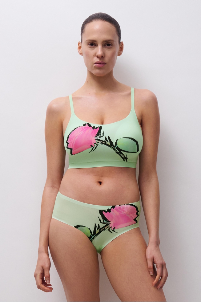 Женские высокие бесшовные трусы-слипы one size Soft Stretch 4