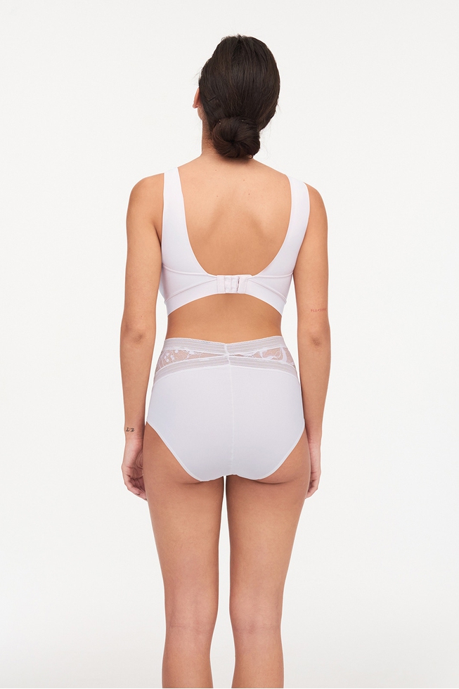 Женские высокие трусы-слипы 4