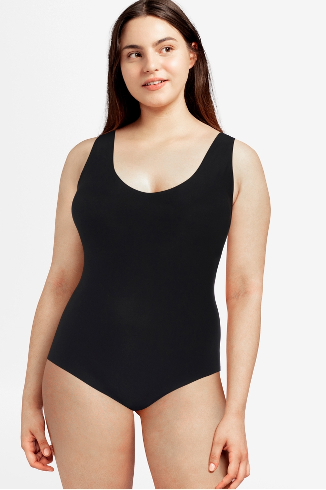 Боди черное Soft Stretch 1