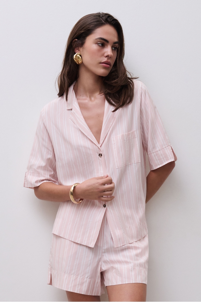  Женская домашняя рубашка-топ  1