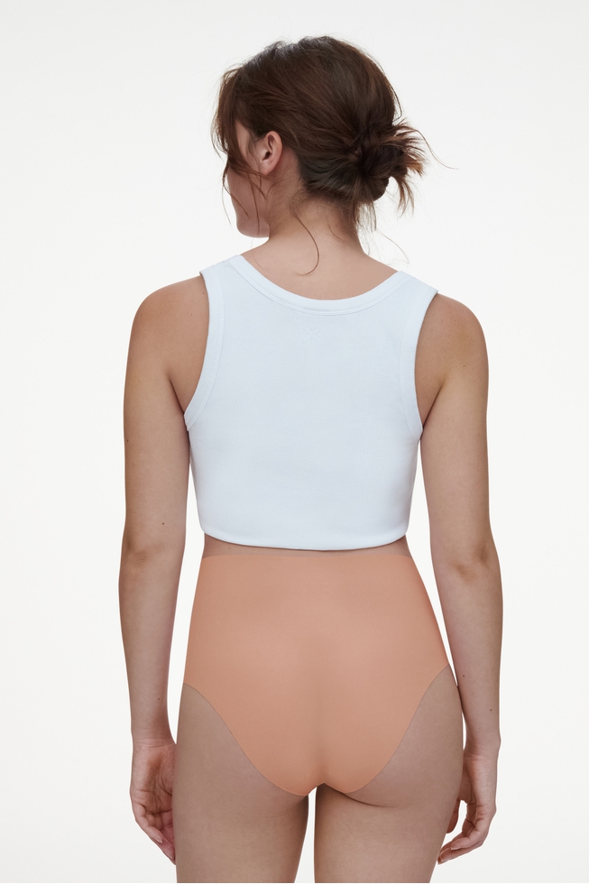 Женские бесшовные высокие трусы-слипы 5