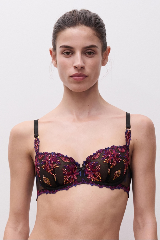 Бюстгальтер-балконет с мягкими чашками 1