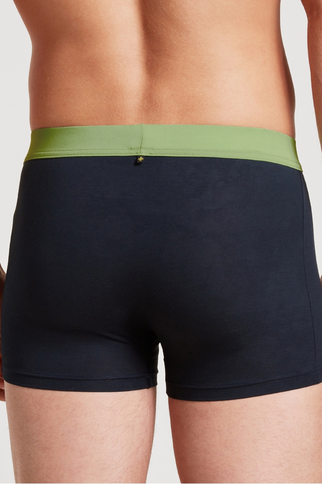 Синие мужские трусы-боксеры 4