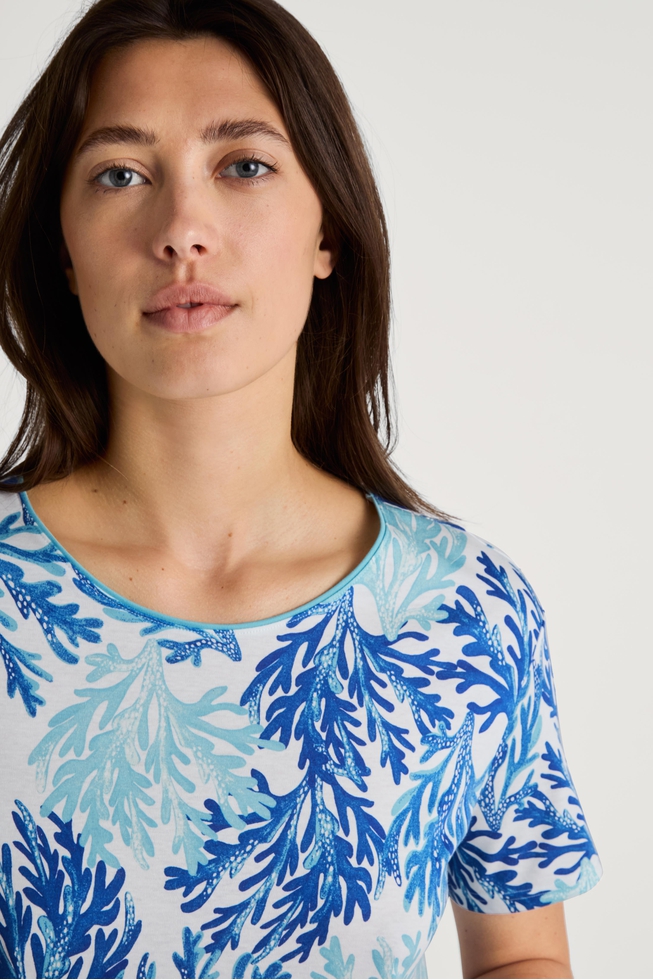  Женская хлопковая сорочка  4