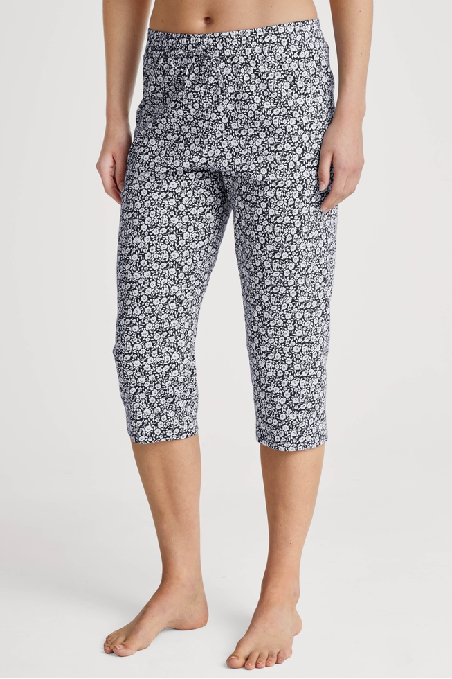  Женские домашние хлопковые брюки-капри  1