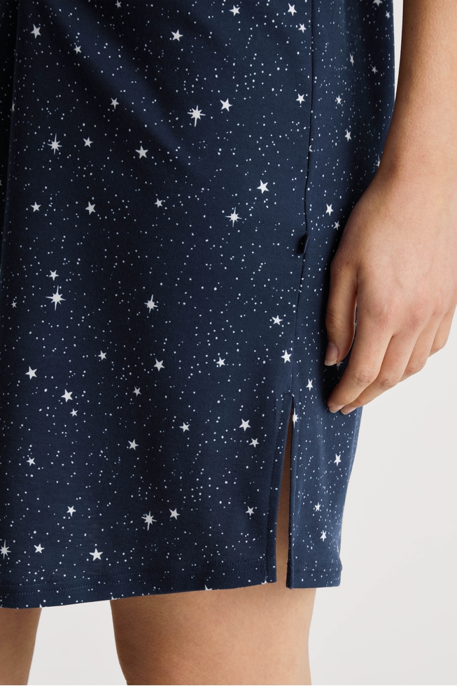  Женская хлопковая сорочка миди  4