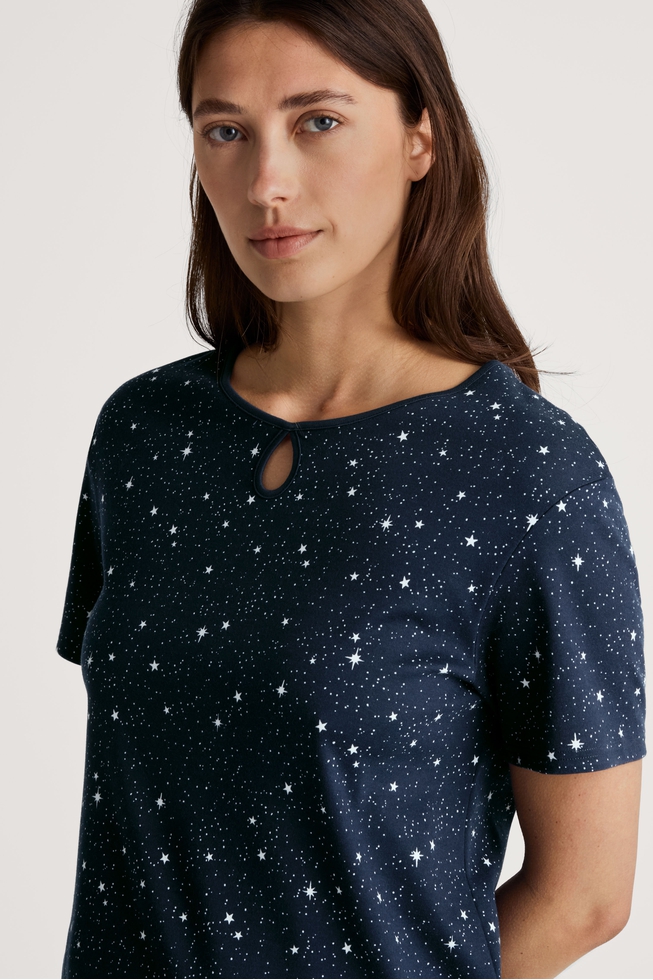  Женская хлопковая сорочка миди  3