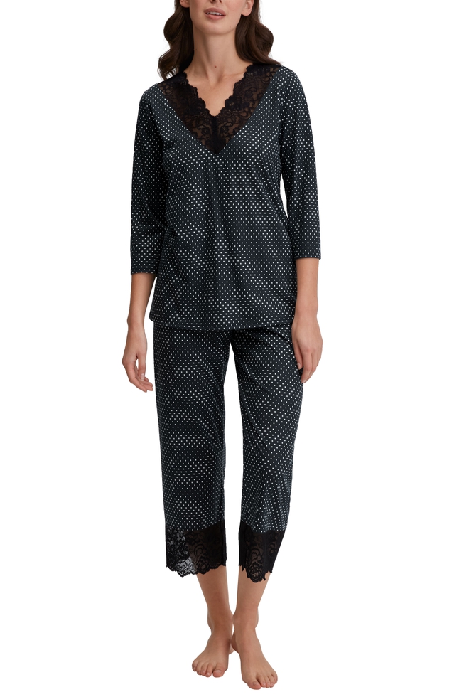  Женская пижама с капри  4