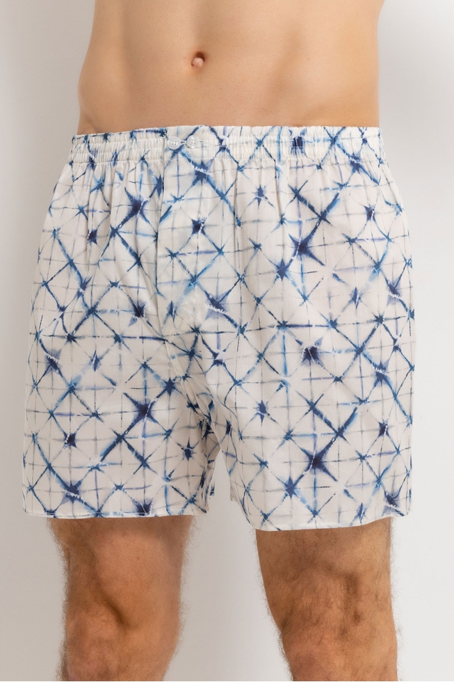  Мужские хлопковые трусы-шорты  1