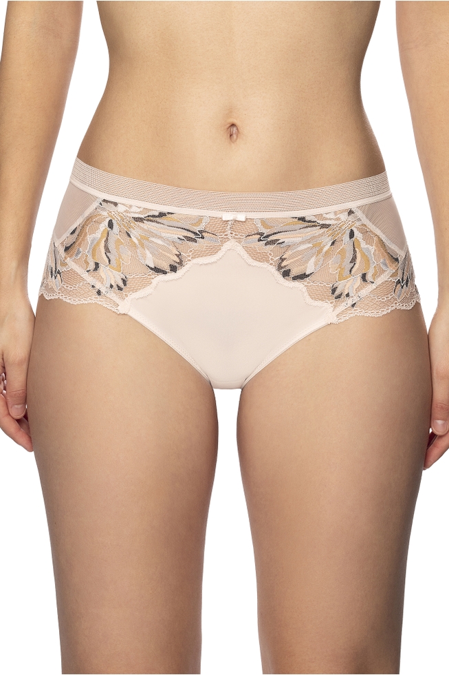  Женские высокие трусы-хипстеры  1