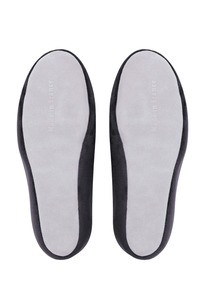 Женские чёрные тапочки 5