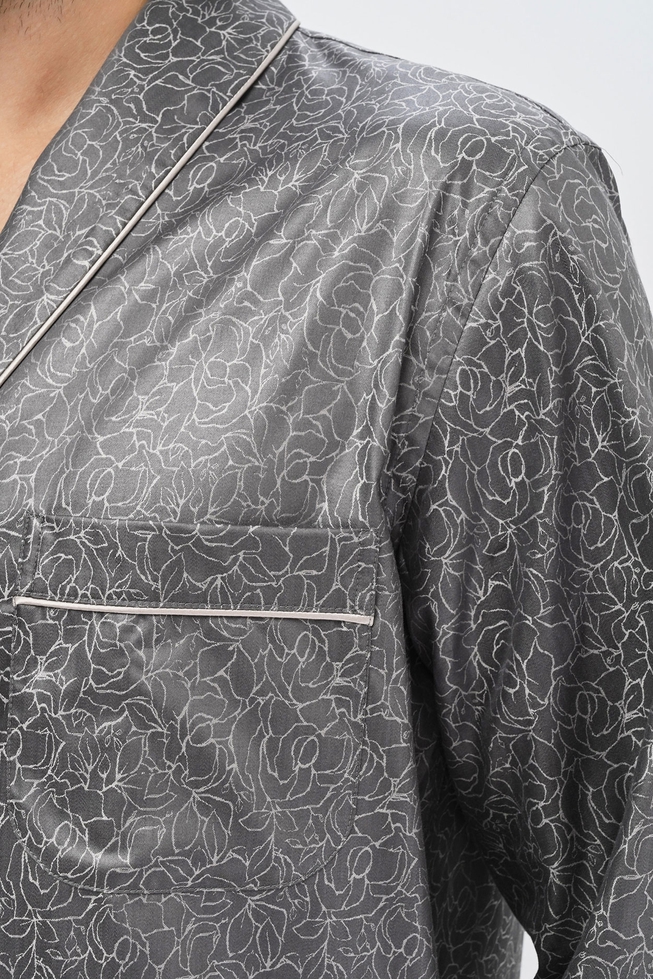 Пижама с брюками из хлопка 4