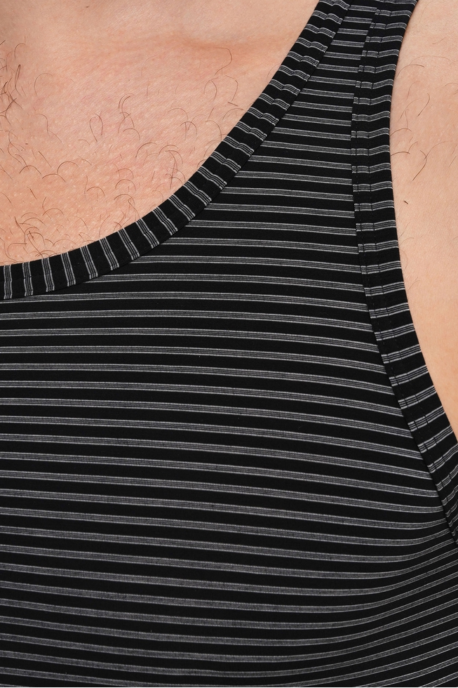 Мужская майка в полоску 8