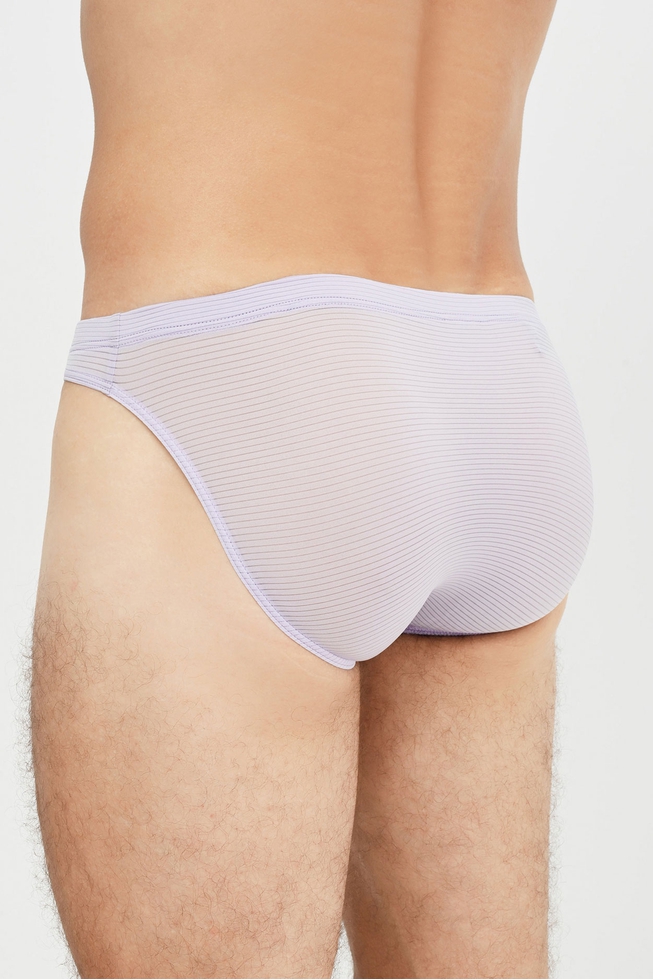 Мужские классические трусы в полоску 11