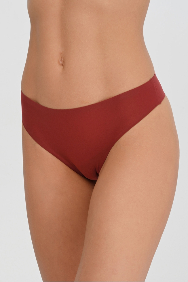 Женские бесшовные трусы-стринги Soft Stretch one size 1