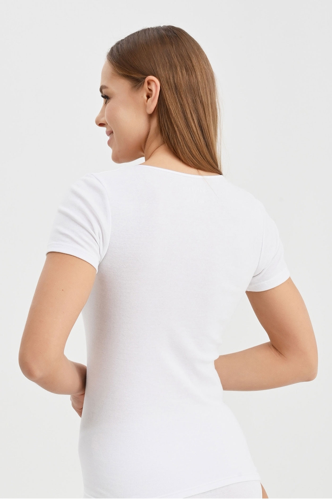 Женская хлопковая футболка 3